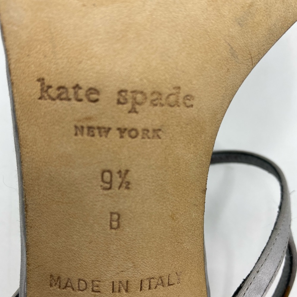 💕SALE💕 Kate Spade Silver Diamond Jeweled Heels - Picture 4 of 7